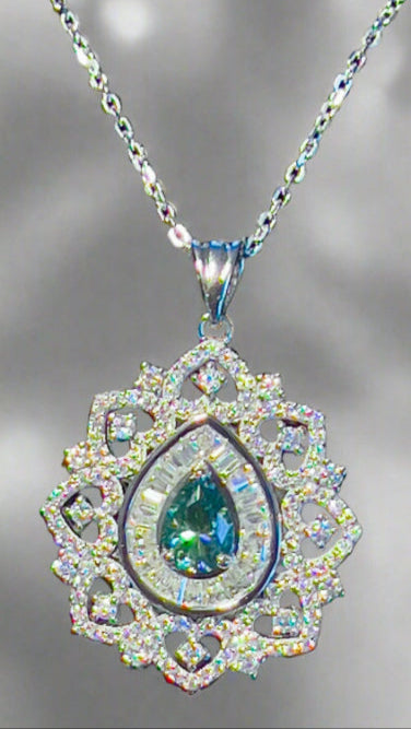 Infinity Moissanite Necklace