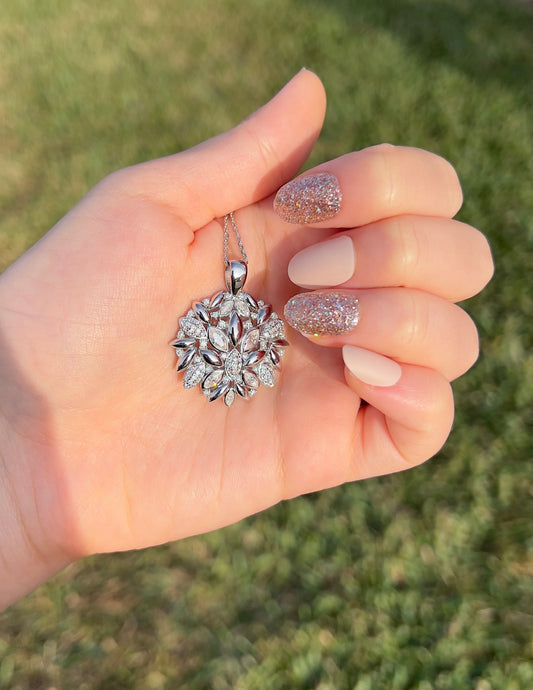 Diamond Bloom Pendant