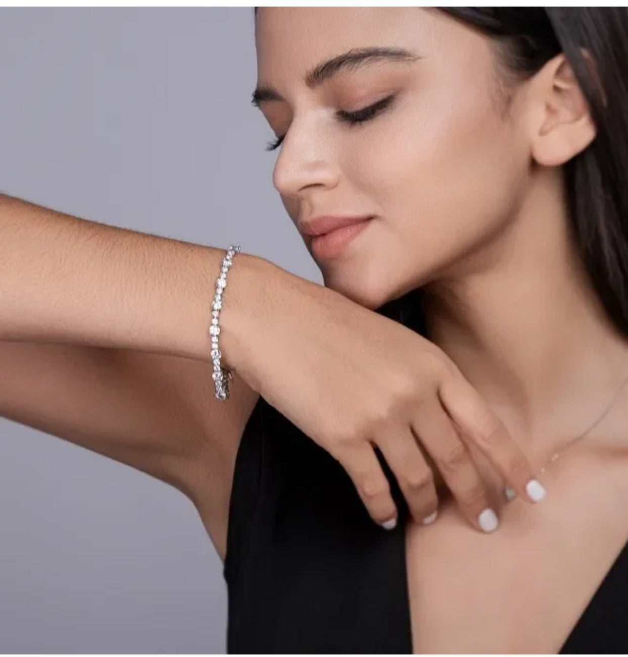 Tennis II Moissanite Bracelet