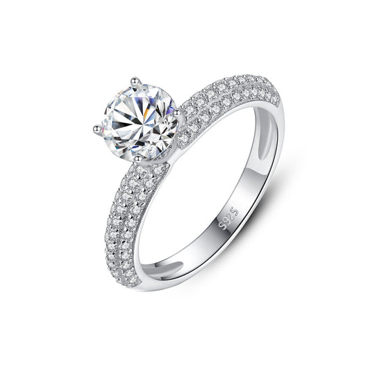 Solitare Round Cut Ring