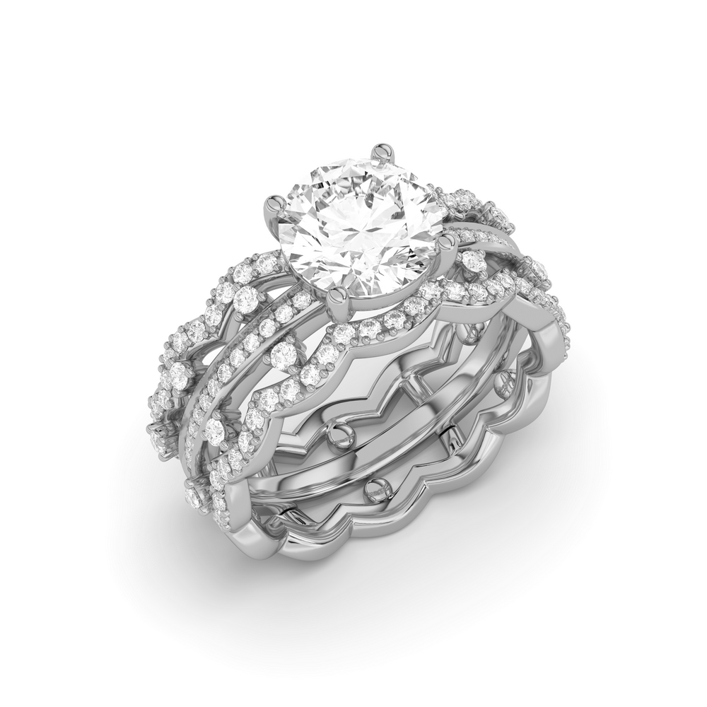 Endless Solitaire Rings — HOPERAY Jewelry