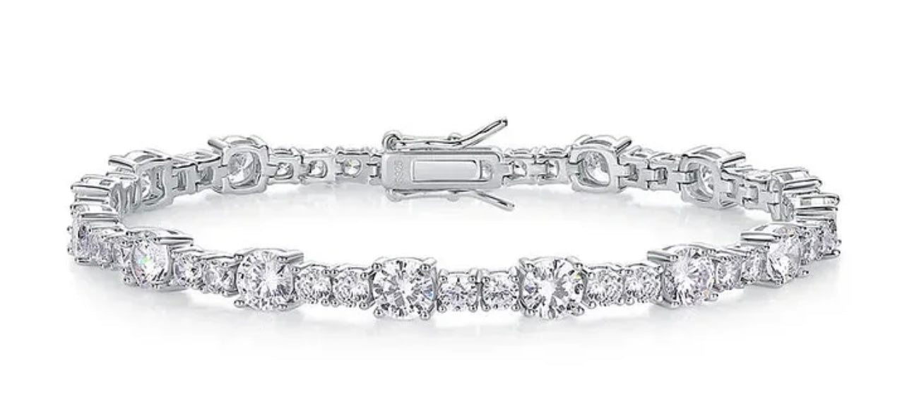 Tennis II Moissanite Bracelet