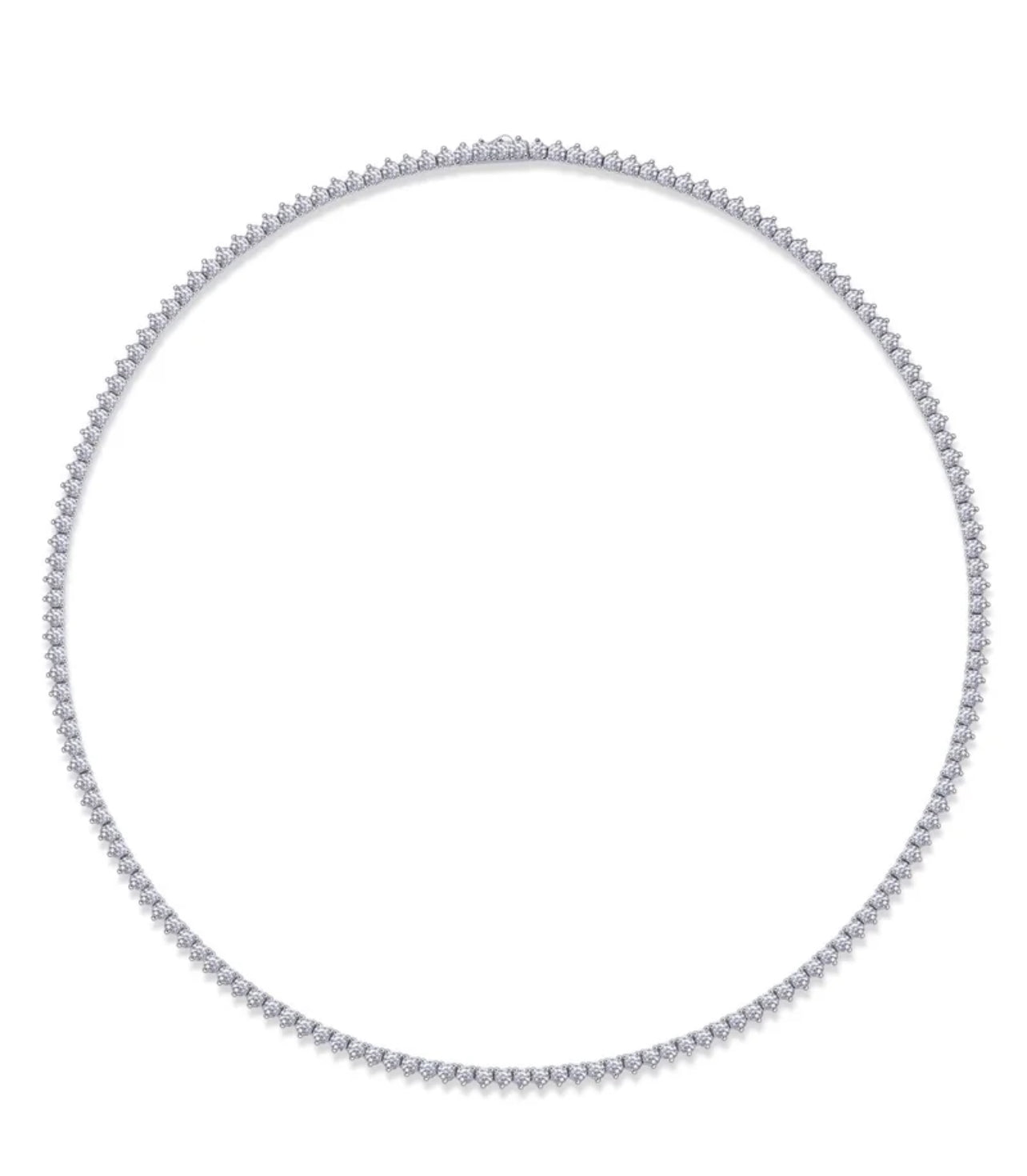 Tennis 3.0 mm Moissanite Necklace