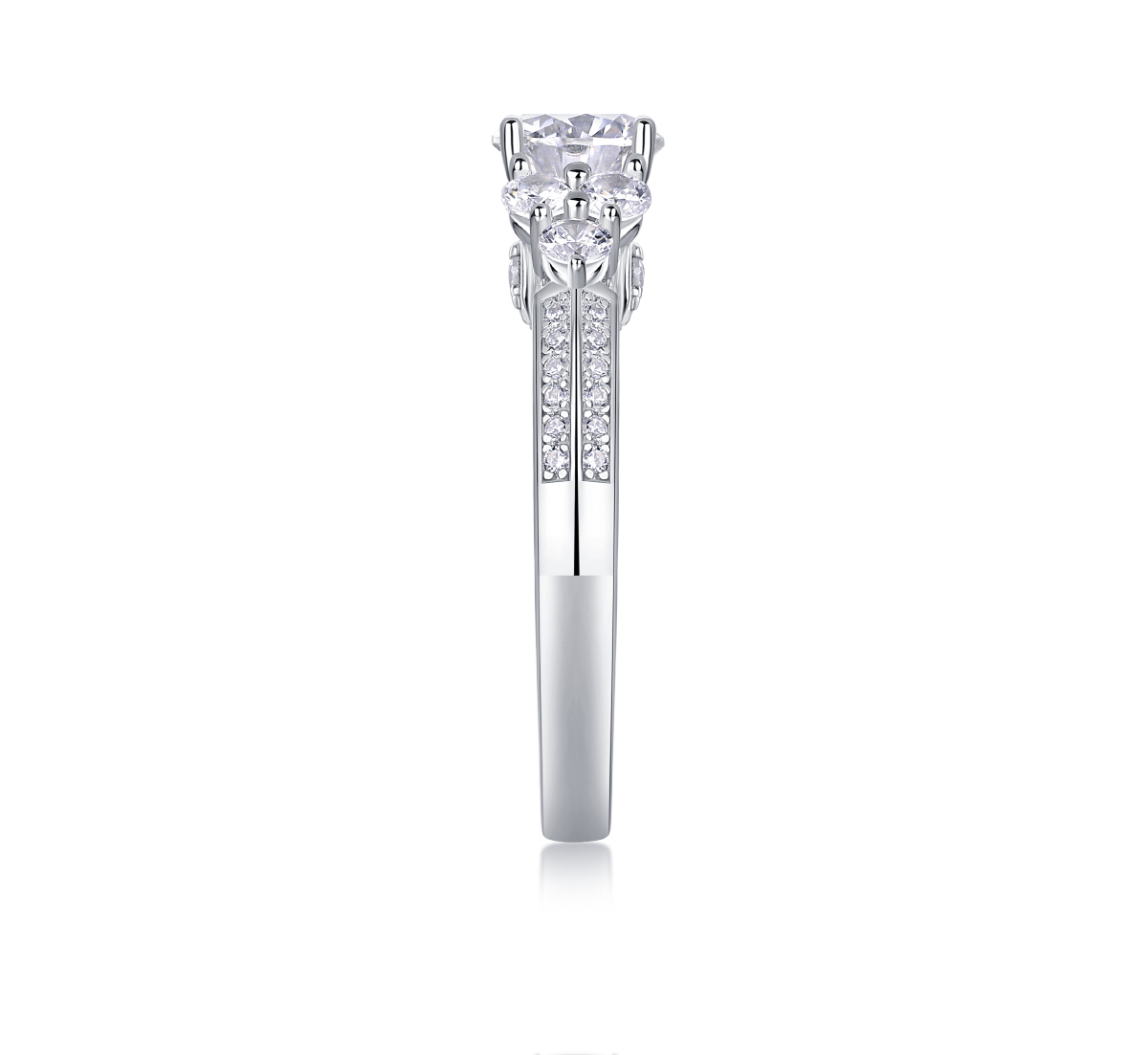 3 Stone Engagement Ring