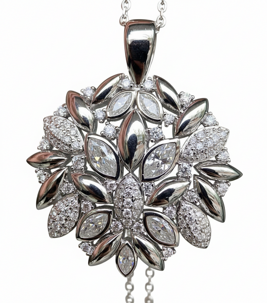 Diamond Bloom Pendant