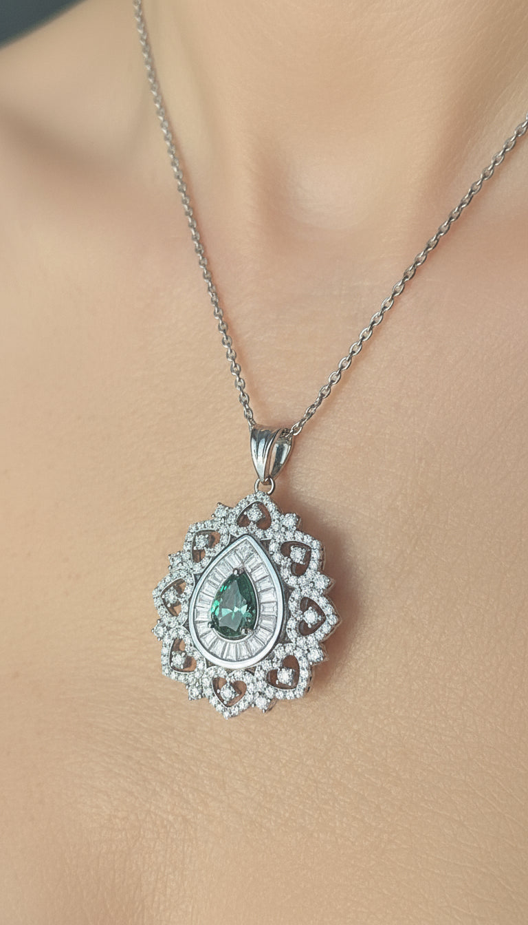 Infinity Moissanite Necklace