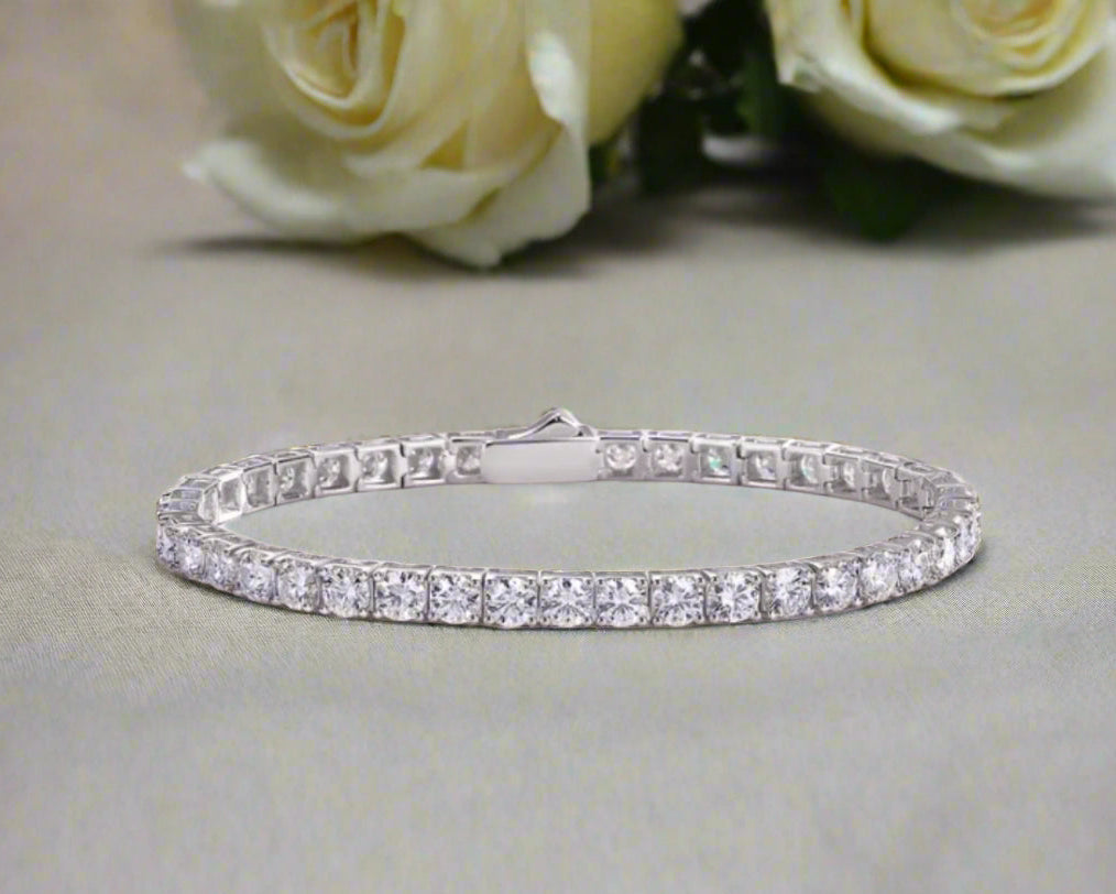 Moissanite Tennis Bracelet