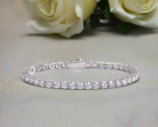 Moissanite Tennis Bracelet