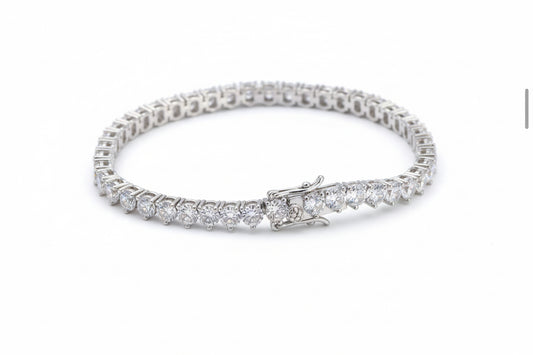 Tennis A Bracelet Moissanite 4MM