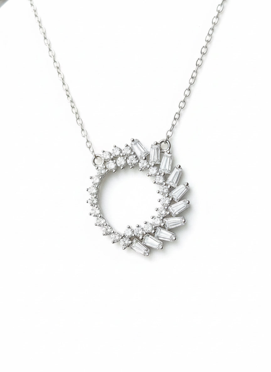 Sparkling Moissanite Necklace