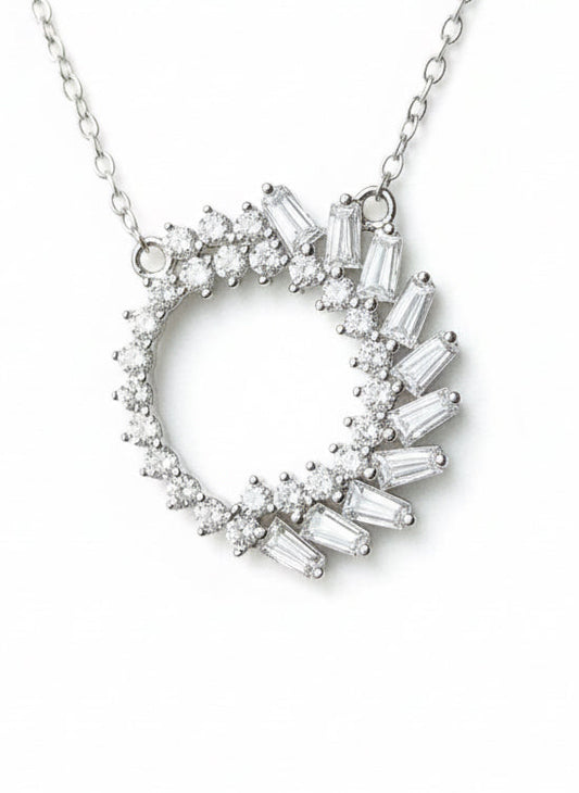 Sparkling Moissanite Necklace