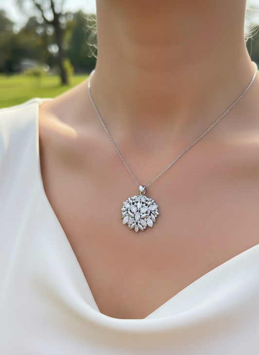 Diamond Bloom Pendant