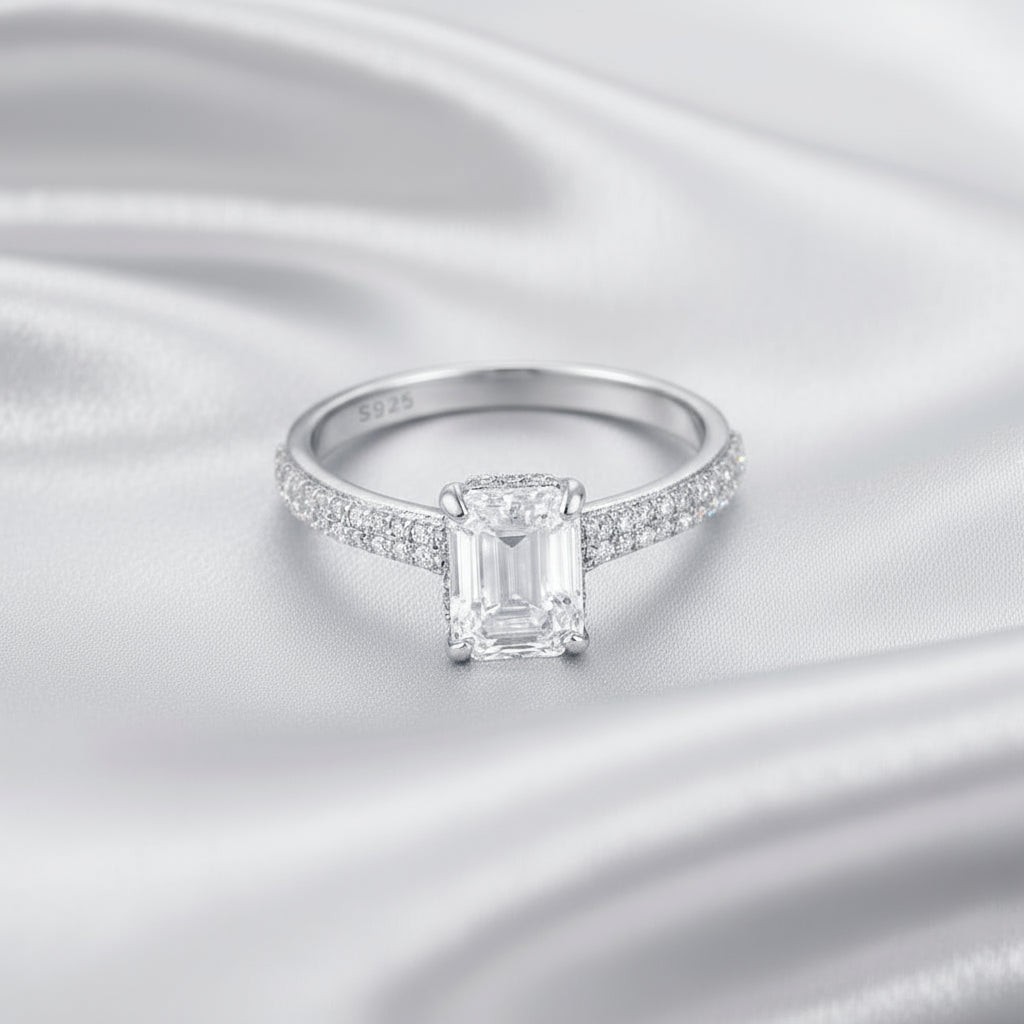 Emerald Cut Solitaire 1.0 CT