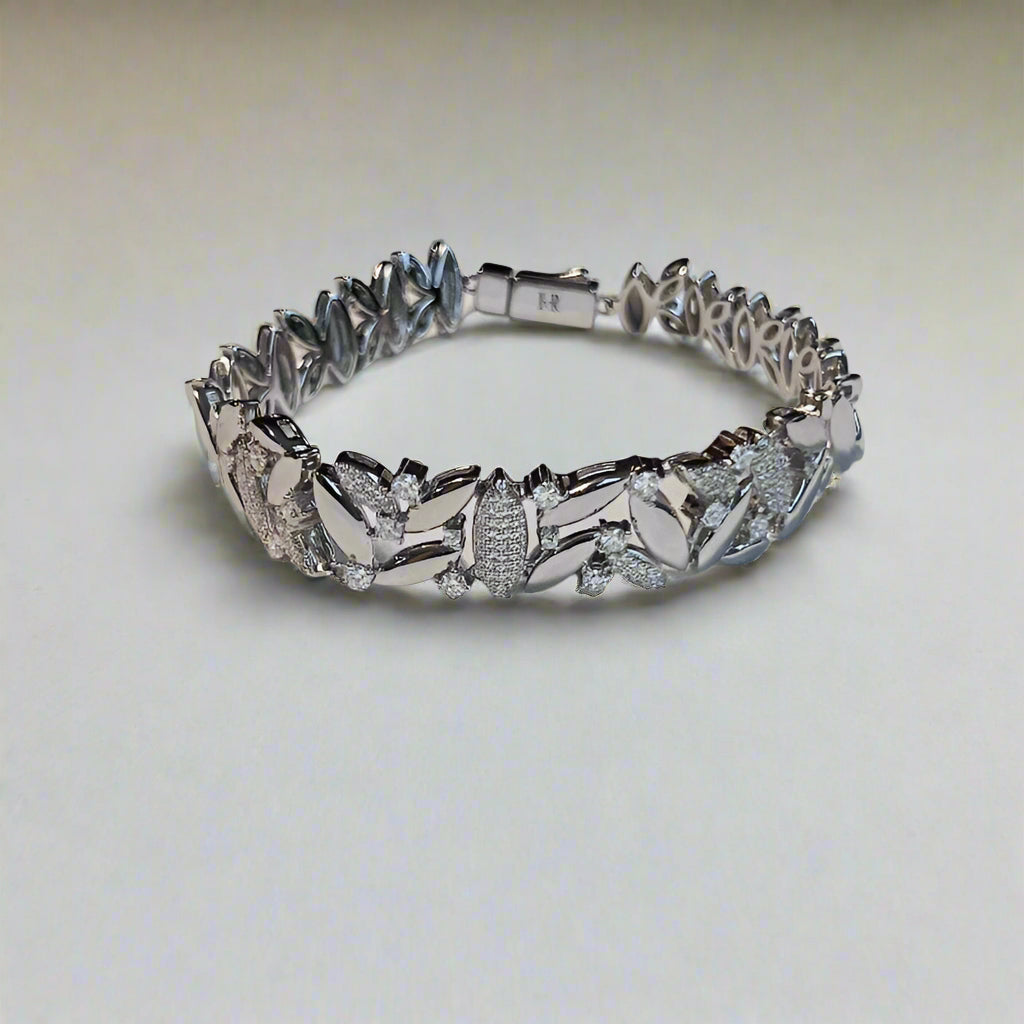 Beyond Moissanite Bracelet 14k GP