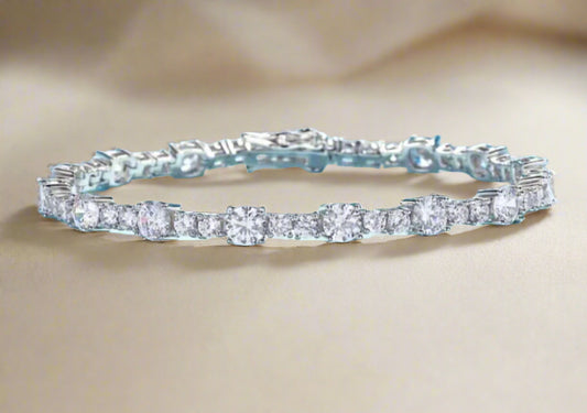 Tennis II Moissanite Bracelet