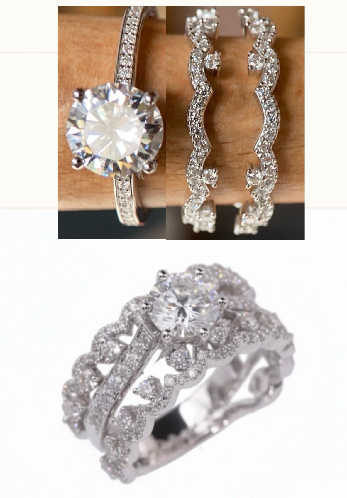 Endless Solitaire Rings