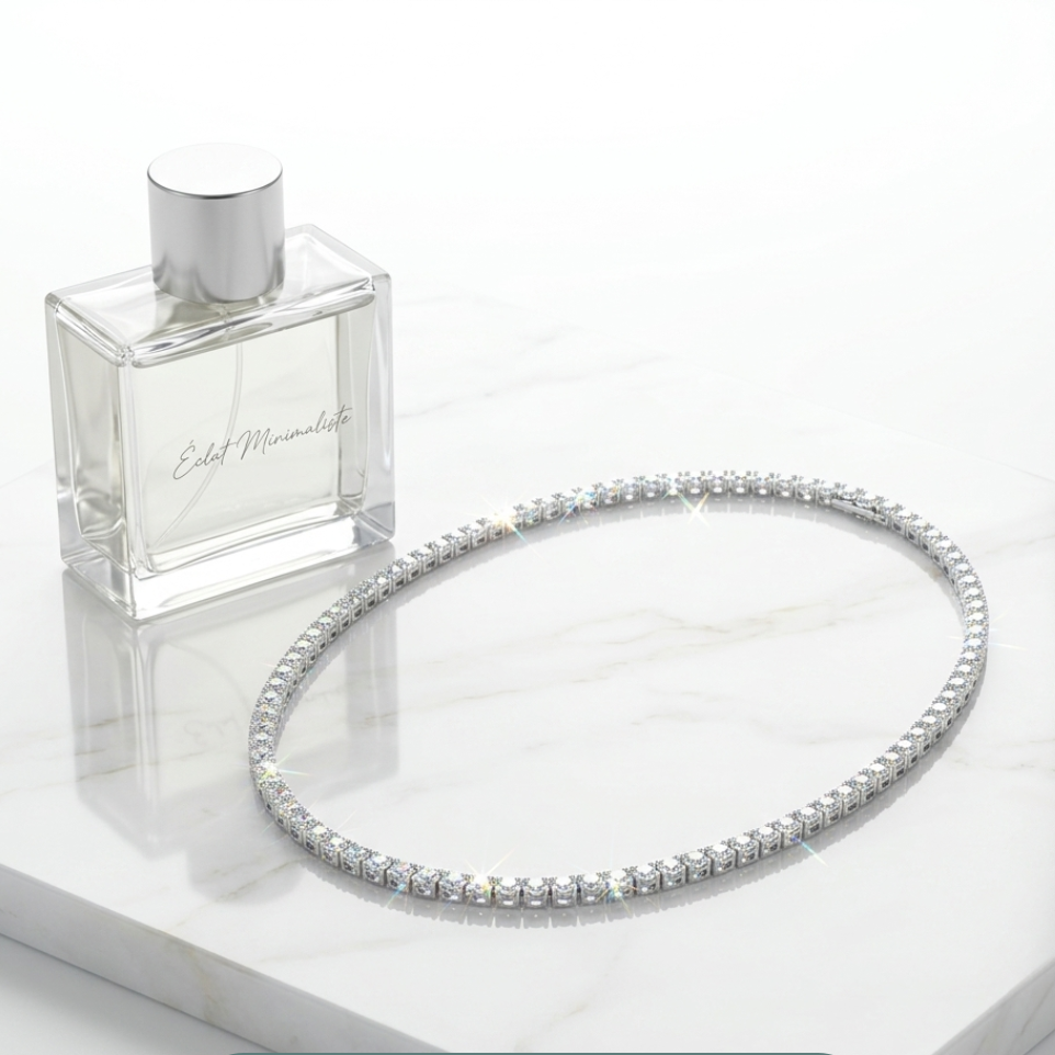 Tennis Necklace 3mm / 0.1ct